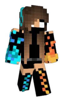iamherobrinegirl's Minecraft skin