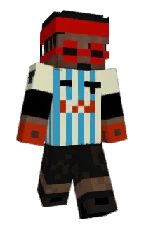 Front of Ianchucraft's skin