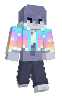 Front of Teledisruptor's skin