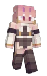 beauty bush and thunder Minecraft skin — Slim model — first worn by foxyheartmoon