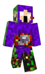 corvette and black Minecraft skin — Classic model — first worn by Go_games