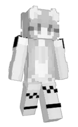 gallery and silver Minecraft skin — Slim model