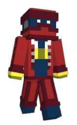 mexican red and heath Minecraft skin — Slim model