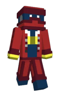 Front of Minecraft skin