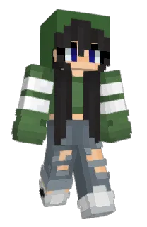 Front of Nivasy's skin
