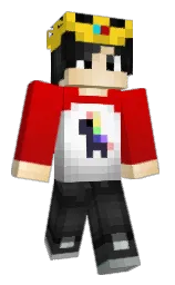 Erdxn's Minecraft skin wearing the Migrator cape