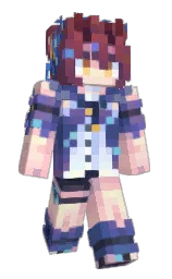 your pink and azalea Minecraft skin — Classic model