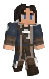 tuna and bright gray Minecraft skin — Classic model — first worn by millertym