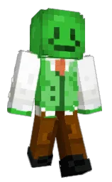 apple and forest green Minecraft skin — Classic model — first worn by Zarekinz
