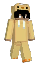rob roy and harvest gold Minecraft skin — Slim model — first worn by NotVultrx