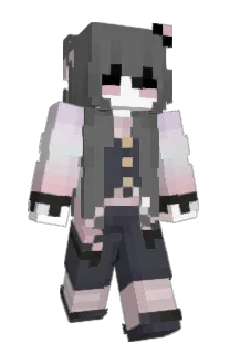 Front of Burrice's skin