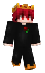 Applety_'s Minecraft skin wearing the Menace cape