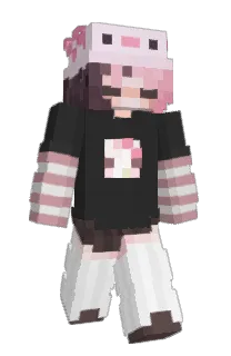 Front of ayxier's skin