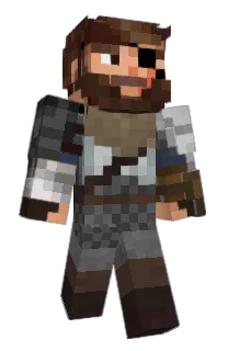 Front of Terd's skin