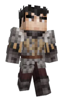 Front of Artaca's skin