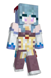 Front of Dartoki's skin