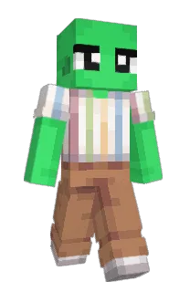 Front of fiji2D's skin