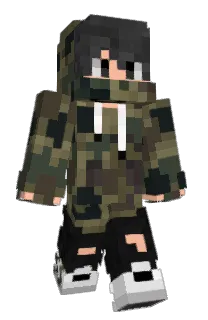 Front of Minecraft skin