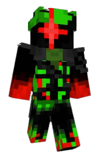 Front of 1zPurble's skin