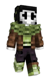 Front of PhantomBridger's skin