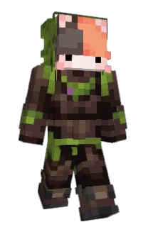 Front of Cheeezik's skin