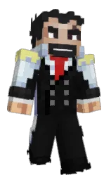cod gray and rock blue Minecraft skin — Classic model