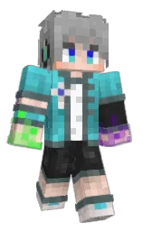 PickTong's Minecraft skin wearing the 15th Anniversary cape