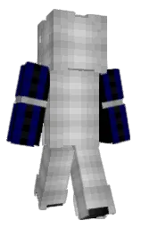 black and nobel Minecraft skin — Classic model — first worn by Tikli_