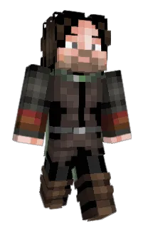 Front of Martano's skin