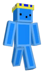 malibu and dodger blue Minecraft skin — Slim model — first worn by PY1H