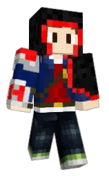 Neroxel's Minecraft skin wearing the Migrator cape