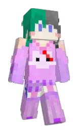 Slim Minecraft skin