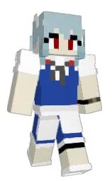 white and aths special Minecraft skin — Classic model — first worn by CarrodLol