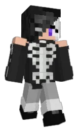 ShadowIanna's Minecraft skin wearing the Mojang Office cape
