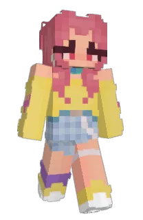 Front of MotherMizu's skin