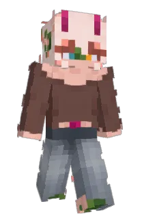 Front of izzysplants's skin