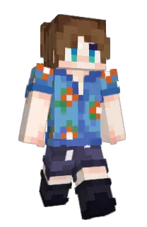 Front of kinokich's skin
