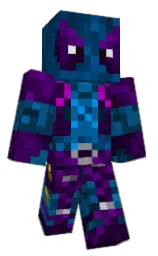 ivorynth's Minecraft skin wearing the Aurora cape