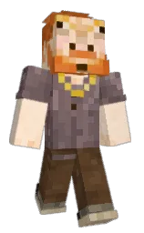 Sneasybrch's Minecraft skin wearing the Cherry Blossom cape