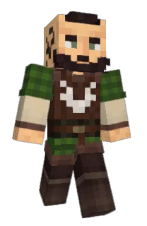 Front of Minecraft skin