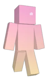 cotton candy and your pink Minecraft skin — Classic model