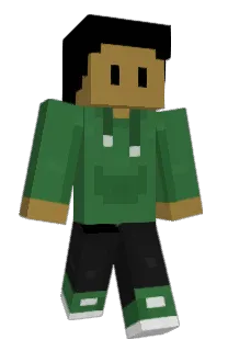 Front of ItsMrBlox's skin