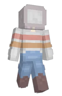Front of Minecraft skin