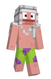 Front of Minecraft skin