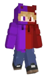 Wallabz's Minecraft skin wearing the MCC 15th Year cape