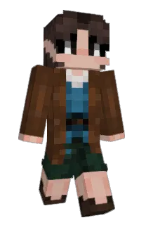 Front of ectodork's skin