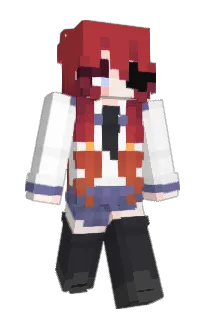 Front of Wnite's skin