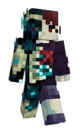 bunker and black Minecraft skin — Slim model — first worn by xCerby