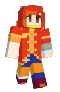 Front of APCHItik's skin