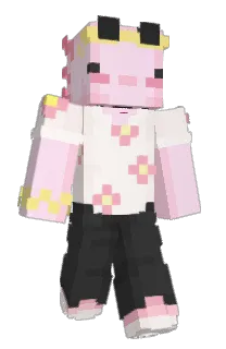 Front of DirtyF0's skin